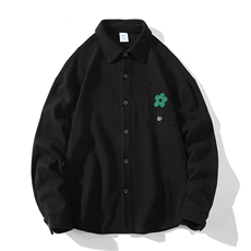 秋季新款男百搭华夫格衬衫白底平铺CS2501-P57控88，男装衬衫，星座717