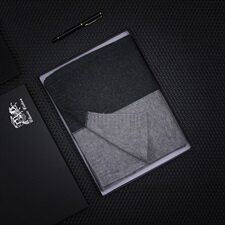 H0059男士冬季高档韩版围脖拼色复古围巾长款100%纯羊毛围巾，围巾手套帽子，星座510A-1