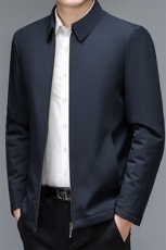 冬季新款加厚男装中年商务休闲翻领棉衣外套棉服YYM2286-P145，男装棉衣，星座1105-3