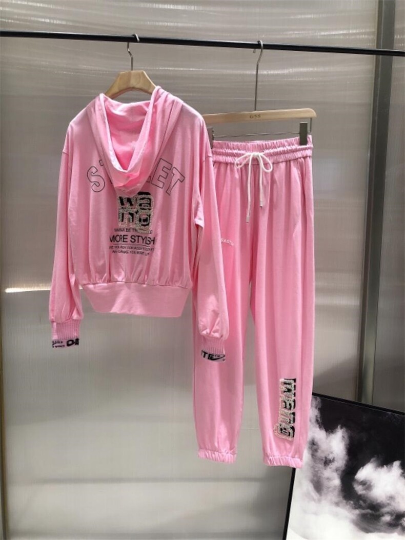 薄款卫裤，女装休闲裤，G55