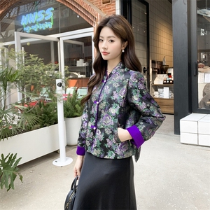 2026年春季女装女士精品唐装民族服装舞台服装唐装图片