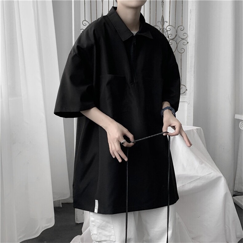 2025夏装工装衬衫男短袖衬衣宽松休闲大码衬衫C203P35,男装衬衫,电商C323