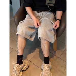 网图慎用抖音品质运动短裤男夏季休闲裤直筒五分裤 310A-8836-P25图片