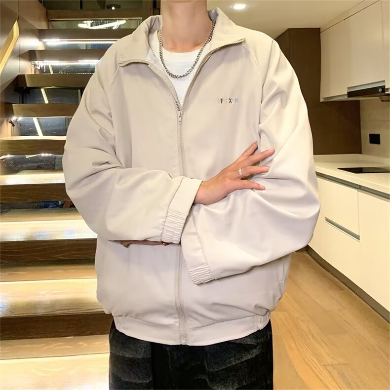 秋季青春流行男夹克文艺潮外套W190P52,男装夹克,星座1116-2