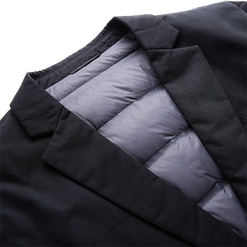 2023冬季新款中年潮上衣男士外套西服羽绒服上衣YYYR6629963-P250，男装西服，电商B212（原钱塘6029）