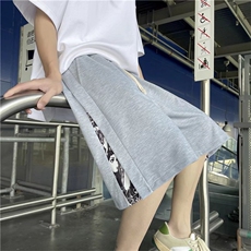 流行ins直筒时尚休闲裤夏季宽松型五分运动裤CK38P28，男装休闲裤，星座1116-2