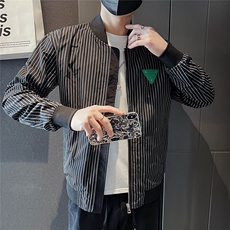 312A-8008-P1152025春装社会小伙夹克外套男休闲潮流韩版上衣B，男装夹克，星座312A-5