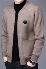 LB1820男式2023秋冬新款长袖毛衣开衫青年休闲外套P108图片