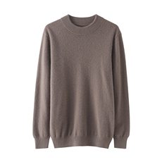 简约针织衫男毛线衫2024年秋季圆领羊绒衫，男装羊绒套衫，绒誉暖羊绒