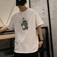 2021年夏季新款动漫休闲宽松T恤男DB293-T，男装T恤，电商A306