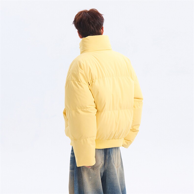 冬季clean纯色棉服潮流中性加厚短款棉衣HZ8816-特P68不议价,男装棉衣,星座610B-1