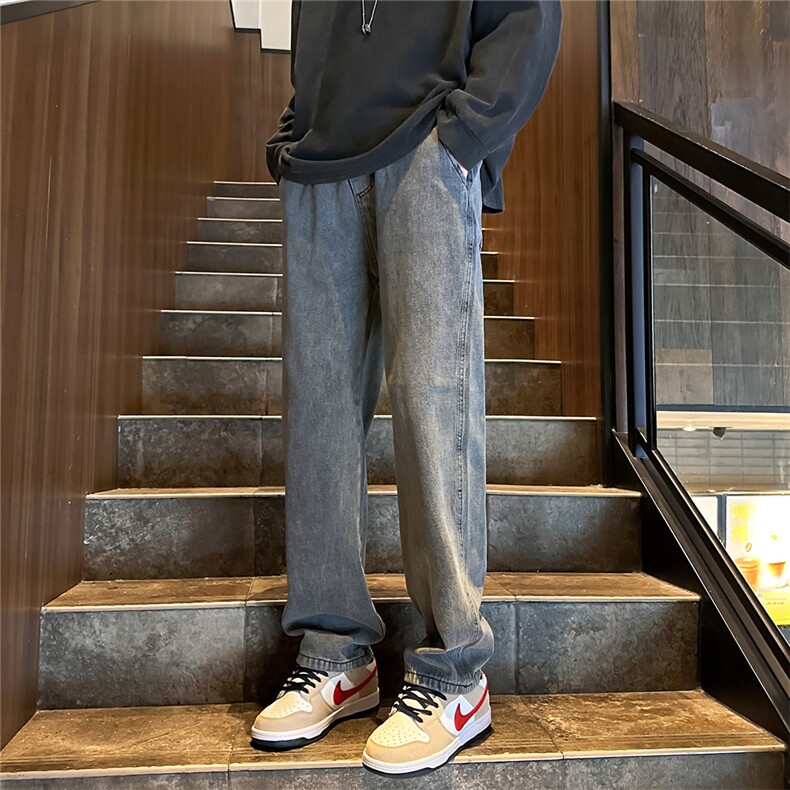 K1220-p30-控59oversizecleanfit黄泥牛仔裤直筒裤老爹裤长裤,男装牛仔裤,星座103A-1