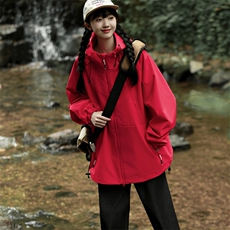 Cityboy情侣时尚连帽冲锋衣外套夹克团体班服，男装夹克，星座301D-5(原星座1415）