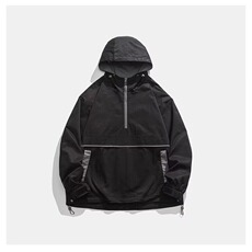 美式机能风半拉链套头冲锋男硬壳防水情侣外套春秋款夹克WT12P56，男装夹克，星座1013-5