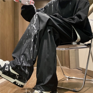 冬季机能拉链褶皱设计冲锋裤K23549-P50控68加绒K23549JR-P60控78图片