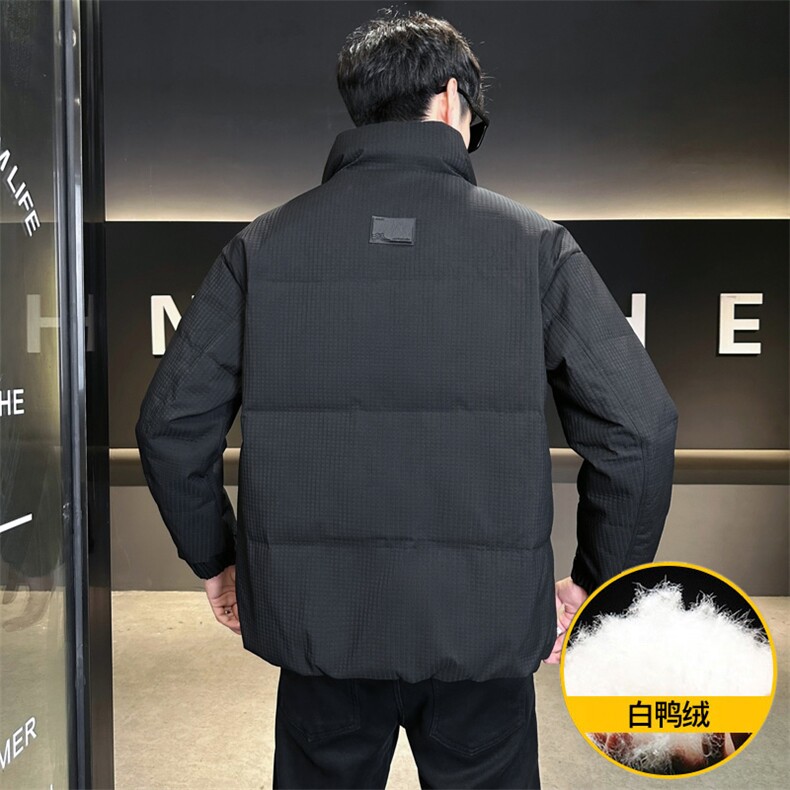 M862-P165标50%白鸭绒男士2025冬季羽绒服休闲夹克加厚外套,男装夹克,星座507A（原星座306B-2）