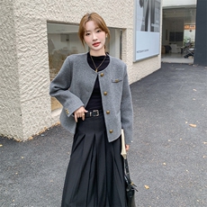 款毛呢外套612-P170-K238，女装短外套，2C108