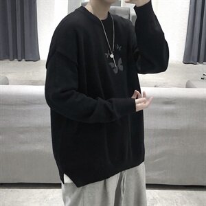 2021秋冬港风毛衣男生宽松潮男毛线衣针织衫 229 M11 P65图片