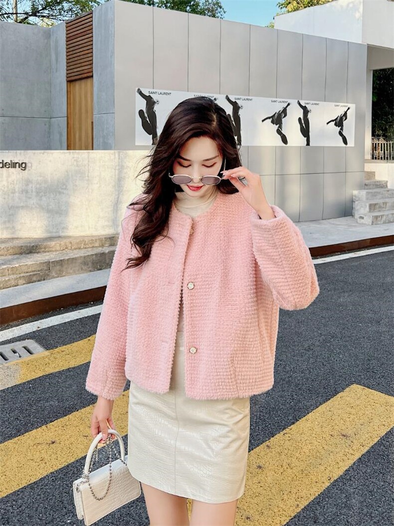 冬季水貂毛外套，其它，樱·之秀