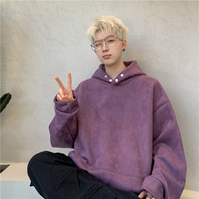 XZ809A/JP999/常规P55/控68/加绒P65/控78360克麂皮绒连帽卫衣,男装卫衣,星座809A(原222-1)