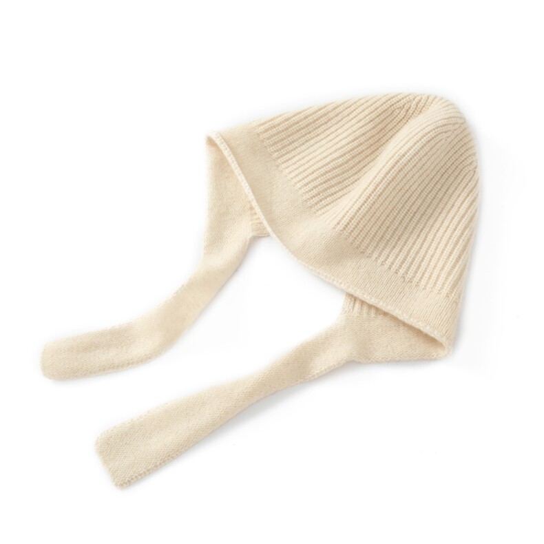 【亲子款】拉克拉法帽系列包头护耳针织羊毛帽，帽子，唯若美羊绒