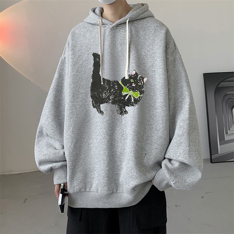连帽卫衣男大码胖子帽衫大号运动服WY2413-P35,男装卫衣,电商A040