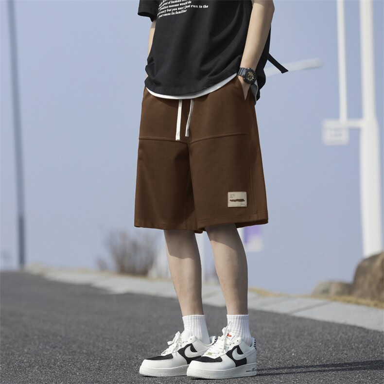 夏季薄款休闲服痞帅短裤美式高街潮牌直筒宽松XD1721特批29,男装牛仔裤,星座718