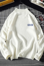 M18120-P45加绒款-P65半高领毛衣男士大码针织衫男毛线衣男线衫，男装针织衫/毛衣，电商A040A