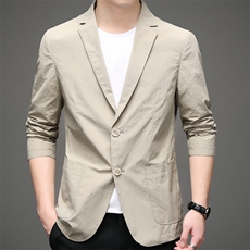 男装西服AE8322主推高质量薄款西服休闲轻商务，男装西服，钱塘207-1