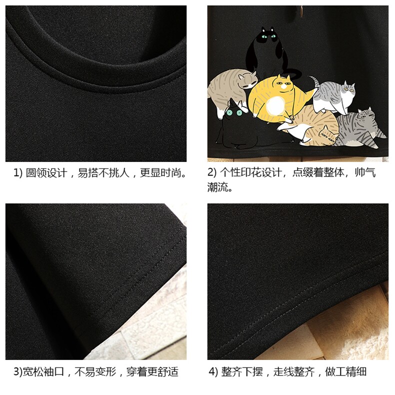 TK28155-P25春夏季七分袖t恤男大码五分袖男短袖中袖砖墙挂拍,男装T恤,电商A040A
