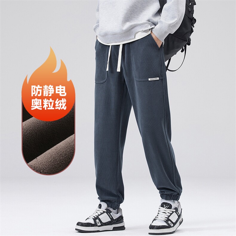 A178-1  DY527A  P85  奥粒绒秋冬季美式休闲卫裤图片