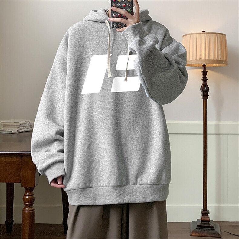 连帽卫衣男大码胖子帽衫大号运动服WY2435-P35,男装卫衣,电商A040
