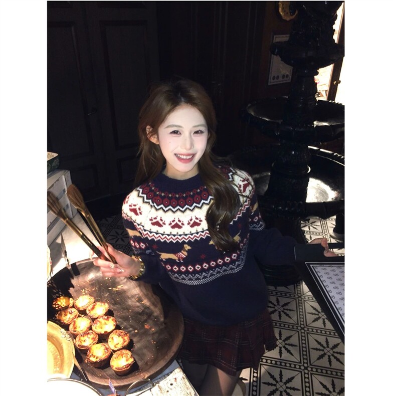 1506-1/MA3871高品质/P67圆领毛衣针织衫男潮牌帅气秋冬季打底，男装T恤，星座1506-1