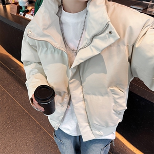 冬季pu皮短款 棉服男 棉衣 外套 MY258 直播 P80图片