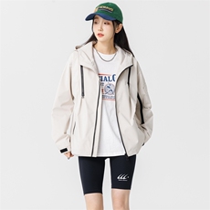 秋季新款现货港风夹克三防冲锋衣宽松男外套DSA157B-JK1562-P75，男装夹克，电商A157B