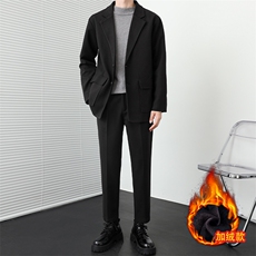 加绒K15黑+86加绒九分黑