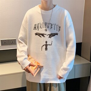 ！高品质2023秋冬季男士加厚圆领毛衣百搭针织衫线衣M806P45,男装针织衫/毛衣,电商B220