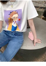 【现货】胶印T恤，女装T恤，欧尼蒂