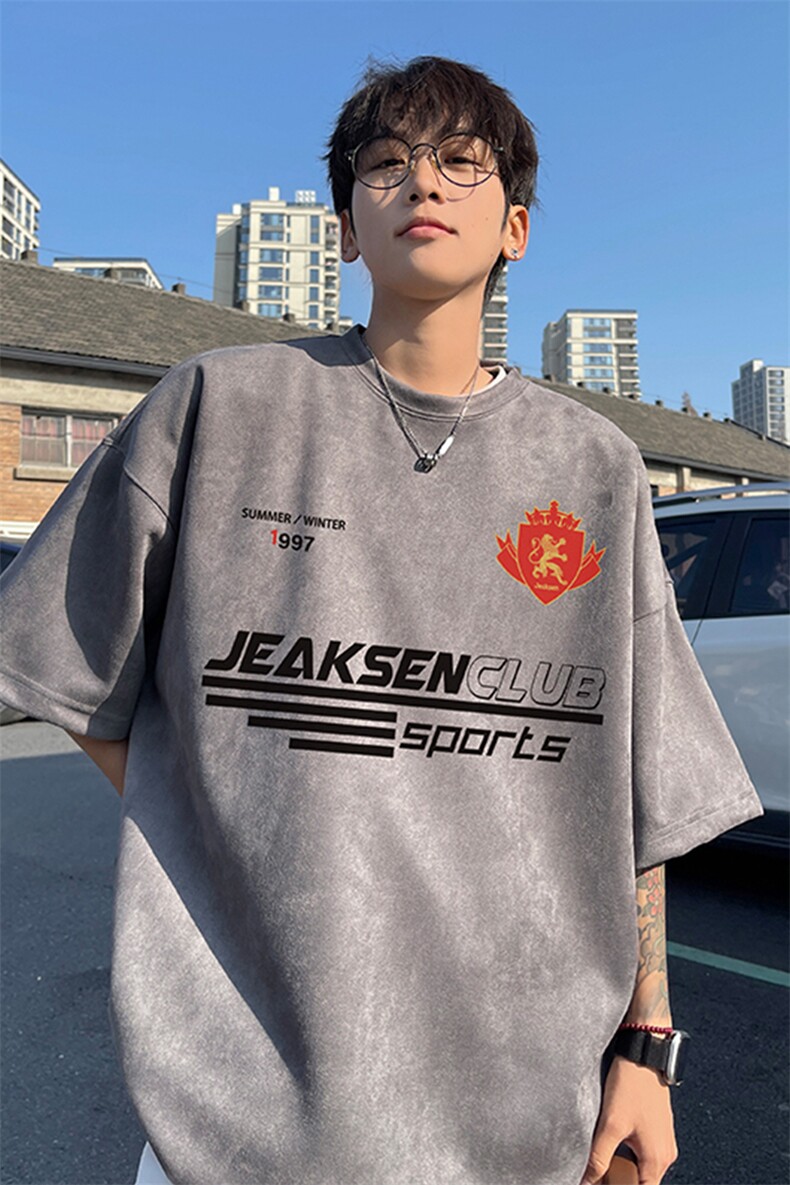 高品质220克得物抖音品质xz605-djp275-特批23控39,男装T恤,星座605(原A050)