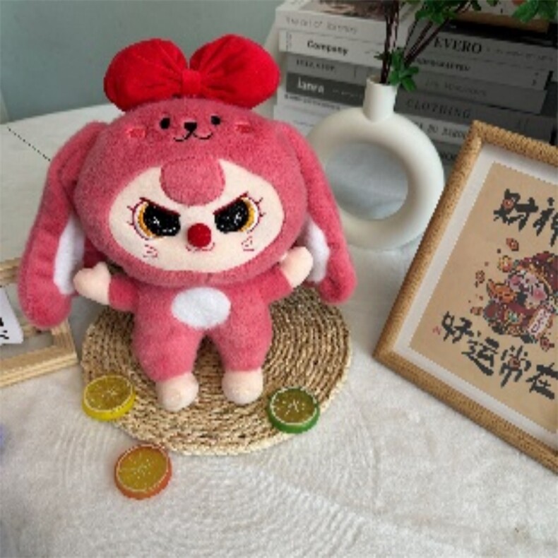 娃三岁可爱精品毛绒八寸玩具娃娃机公仔玩偶，翔家毛绒玩具厂