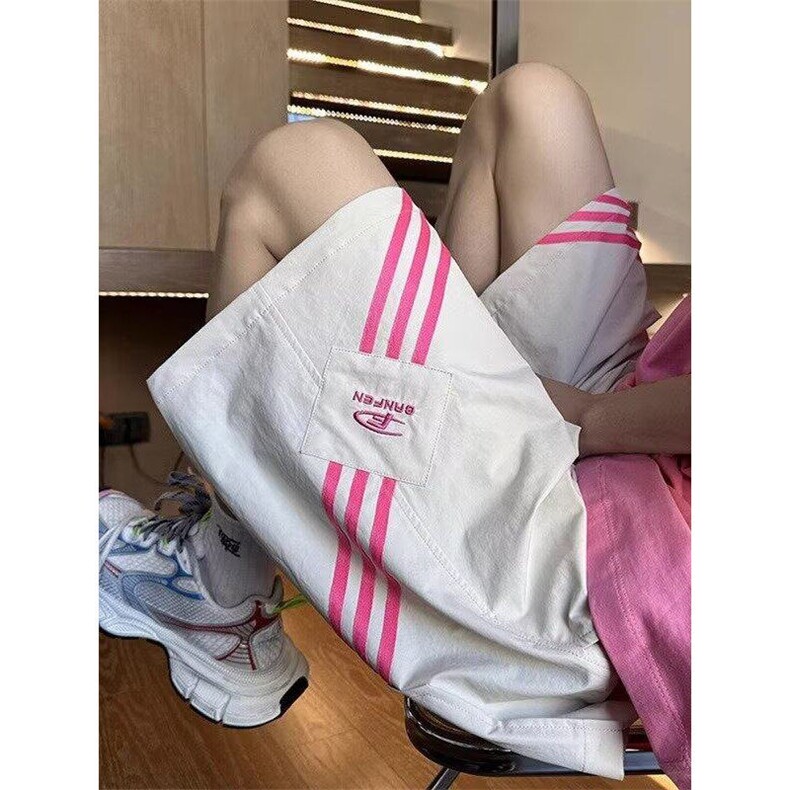 W08-P35夏季新款美式短裤男潮牌薄款宽松大码运动休闲五分裤子,男装牛仔裤,星座617A-1（原B318A）