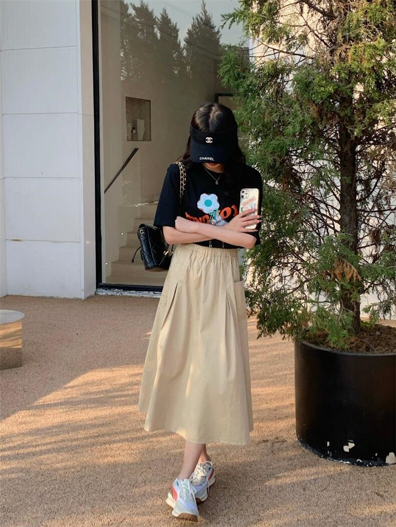 夏装新款，十多个颜色，日韩系半裙，女装半身裙，轩之秀