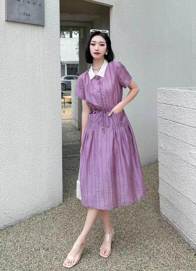 [现货]气质款连衣裙，三色、四个尺码，女装连衣裙，依柏璐(1F)