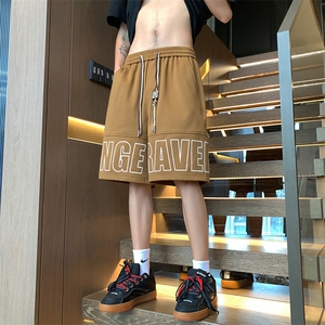 抖音直播 高品质！菠萝格短裤男印花大码M-5X DK168-特P23图片