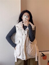 羽绒马甲，女装马甲，戈朴