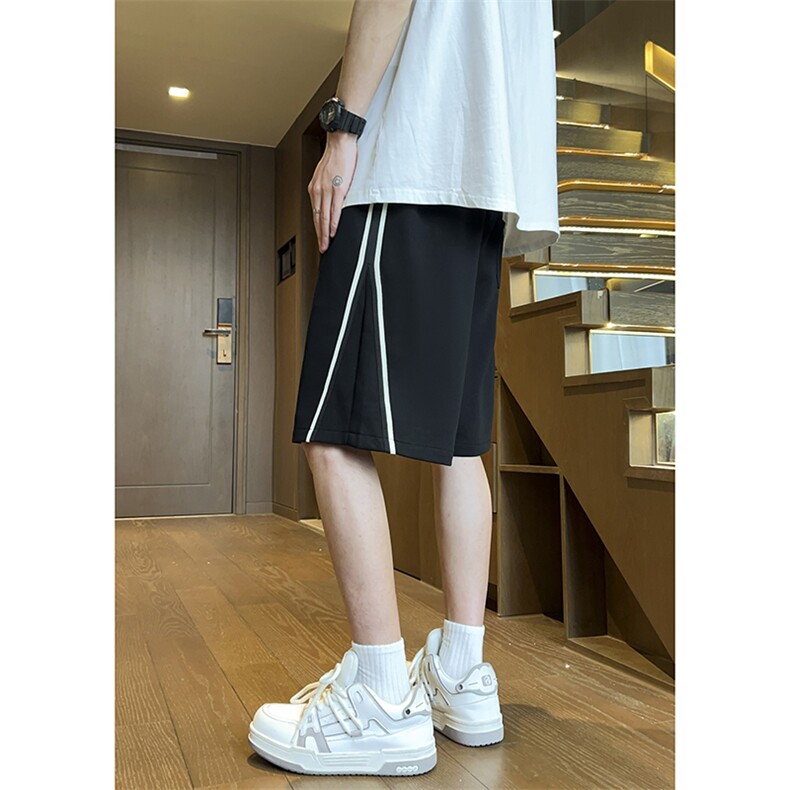 夏季美式高街hiphop运动五分裤短裤货号DK2415P35《抖音品质》图片