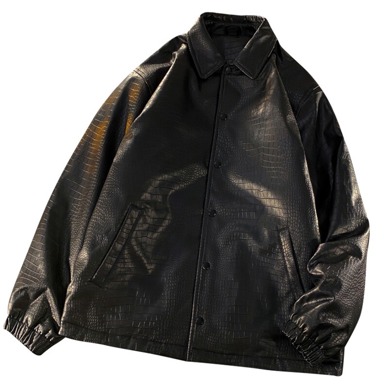 外套美式棒球服vintage机车皮衣夹克男秋冬A436-970-P110控价158,男装夹克,电商A436