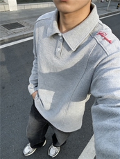 现货！2026春季新款T恤POLO衫65%涤纶35%棉-常规特批35加绒特批40，男装T恤，电商A061