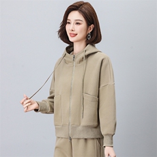 2025春秋季时尚简约大方气质优雅显瘦休闲百搭潮流短外套，女装短外套，独衣靓