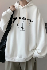 连帽卫衣男大码胖子帽衫大号运动服WY2449-P35，男装卫衣，电商A040